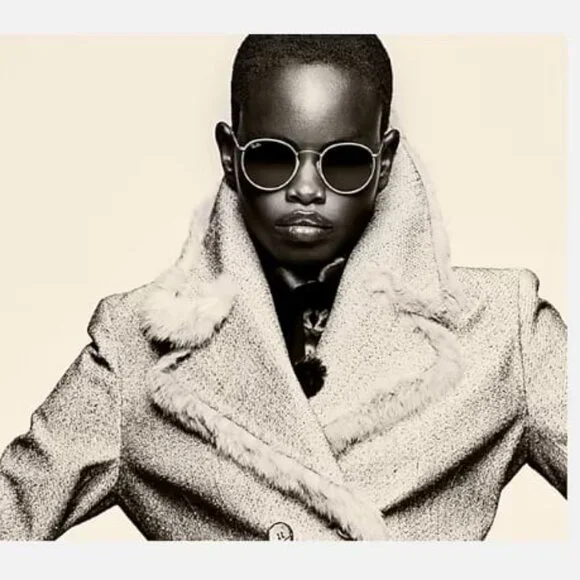 NWT RAY-BAN Round Gold Metal Sunglasses RB3447 Green Lens Case & Cert Unisex - Picture 3 of 6